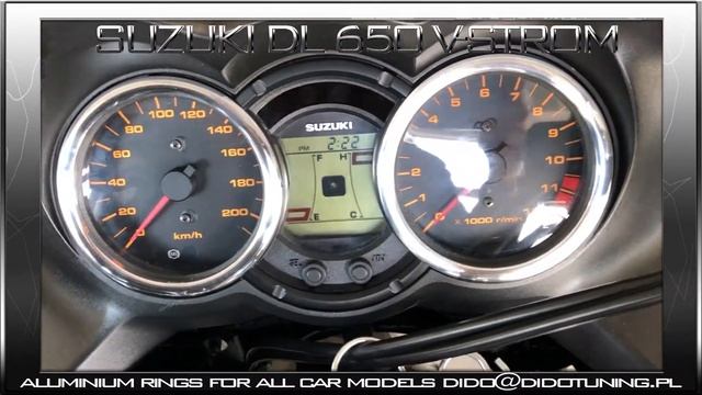 SUZUKI DL 650 V STROM 2011 ALUMINIUM RINGS смотреть онлайн