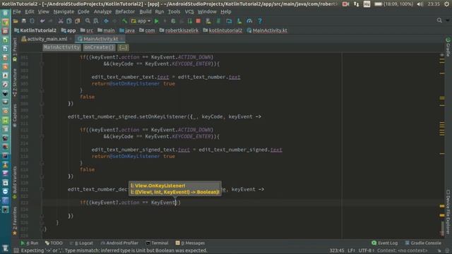 Android Kotlin Usage Tutorial #026 - EditText - Number(Decimal) смотреть онлайн