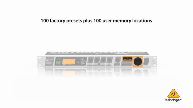 BEHRINGER VIRTUALIZER 3D FX2000 High-Performance 3D Multi-Engine Effects Processor смотреть онлайн