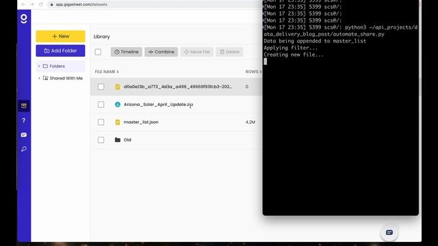 Automate Big Data Spreadsheets With The Gigasheet API смотреть онлайн