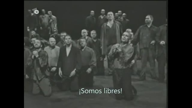 Beethoven - Fidelio - ¡Oh welche lust! Coro de los prisioneros subtitulado al español. смотреть онлайн