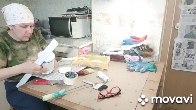 Окраска откосов, окраска части стены под дверью, инструкция смотреть онлайн
