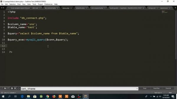 [HINDI] BIT-PHP Beginner's PHP Course | Part #12 | Integrating PHP with MySQL and SELECT Statement