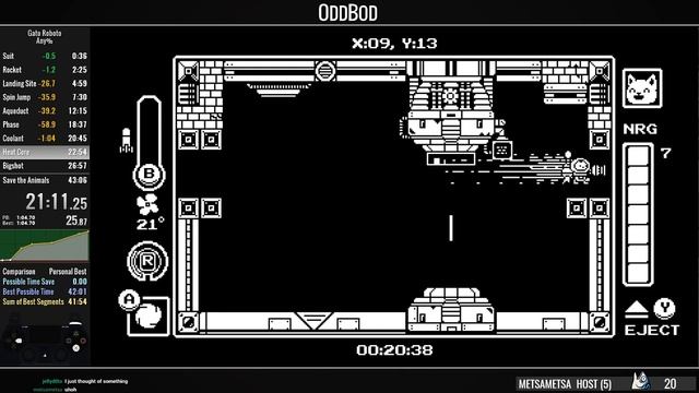 Gato Roboto Any% Speedrun in 41:16 IGT смотреть онлайн