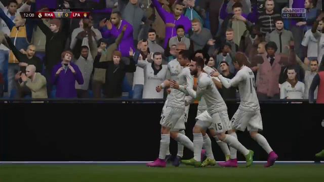EA SPORTS FIFA 16 .Гол в исполнение РОНАЛДУ смотреть онлайн