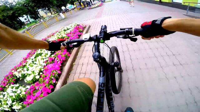 Crazy cycling in the city (LUTSK, Ukraine) GoPro HERO 4 смотреть онлайн