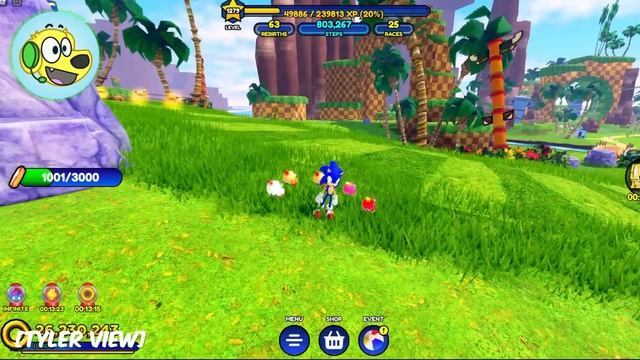 SONIC & AMY BEACH PARTY!! Roblox Sonic Speed Simulator SUMMER EVENT смотреть онлайн
