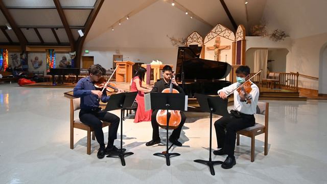 Beethoven Piano Quartet No.1 WoO 36 - Peace And Love: Light Of Music Concert 3/19/23,SoundPost Yout