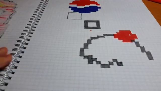 Как рисовать по клеточкам красивый кексик смотреть онлайн