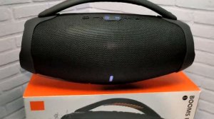 Портативная колонка BOOMS BOX 3 Bluetooh USB AUX радио ОБЗОР