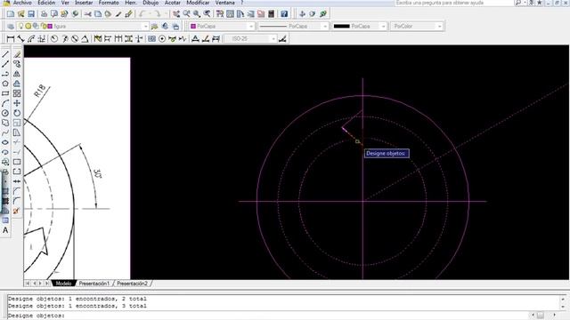 Curso AutoCAD 2D. Resolución práctica 21 смотреть онлайн