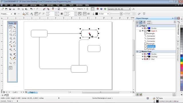 Corel DESIGNER Technical Suite X5 TUTORIAL: diagramming tools смотреть онлайн