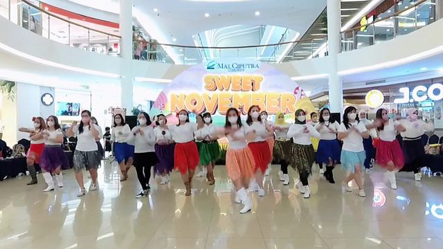 BOOGIE WITH YOUR BABY Line Dance | Demo by Chika & Friends - MCC Class смотреть онлайн