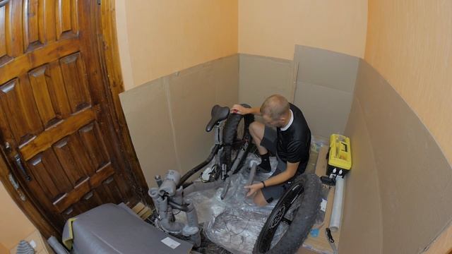 Что осталось от фэтбайка после месяца доставки транспортной компанией смотреть онлайн