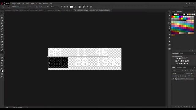 VHS Camera Effect Photoshop Action Tutorial смотреть онлайн
