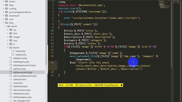 10) News Insert Basic PHP Project Nepali смотреть онлайн