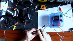Самодельный блок питания от аккумулятора шуруповёрта DC-DC, power supply