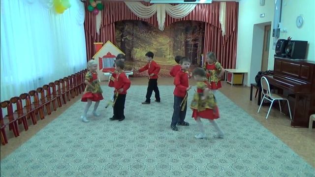 г. Богородск МБДОУ "Детский сад №5", танец "Кадриль", 6-7 лет. смотреть онлайн