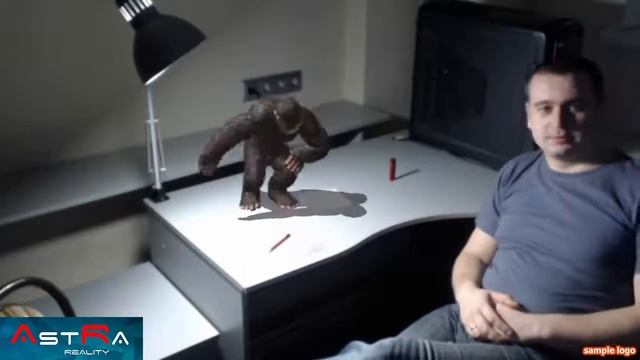 Снежный Человек 3D Модель Заказ-Контент Дополненная Реальность смотреть онлайн