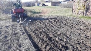 Самодельный гусеничный минитрактор