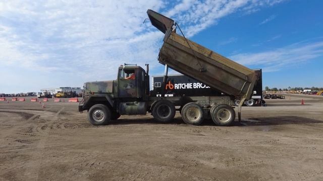 1979 AM General 917 8x6 Dump Truck (Tri/A A13 4 0344 смотреть онлайн