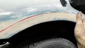 Шпатлевка авто, арки полный цикл