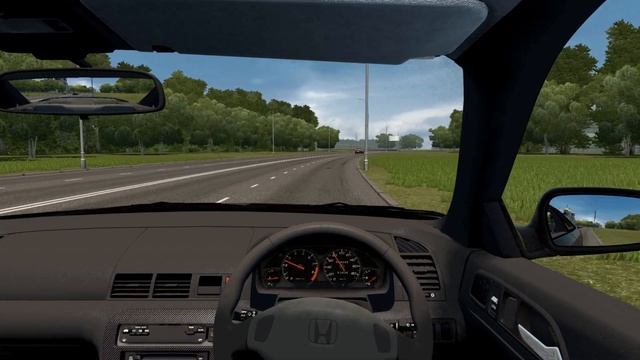 City Car Driving 1.5.9 - Honda Prelude смотреть онлайн