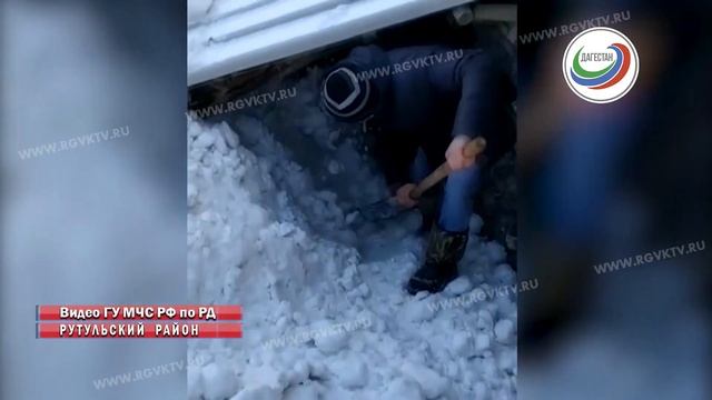 Накрыло. Лавина в Тляратинском районе смотреть онлайн