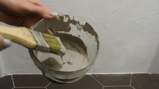 Декоративная штукатурка в туалете/ Decorative plaster in the toilet смотреть онлайн