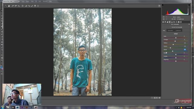 TUTORIAL PHOTOSHOP MANUAL COLOR TONE EDITING DI CAMERA RAW FILTER смотреть онлайн