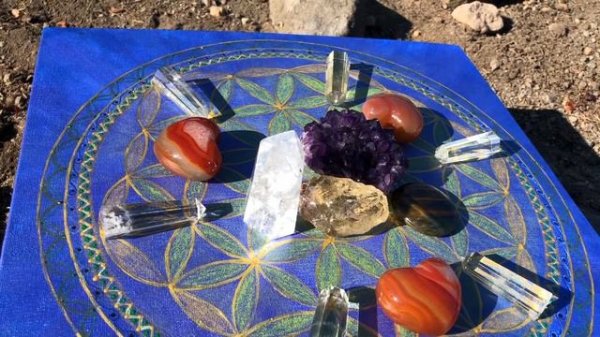 Ретранслятор Рэйки (Retranslator Reiki) Crystal Grid Meditation on Shasta