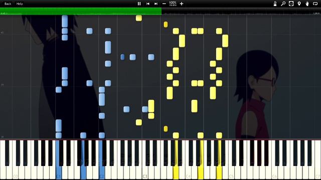 Boruto: Naruto Next Generations Ending 2『Sayonara Moon Town』Piano Tutorial, ボルト『サヨナラムーンタウン』 смотреть онлайн