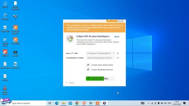 How to install Eclipse IDE 2023-03 on Windows 10 | Updated 2023 | Setting First Time #ide #java смотреть онлайн