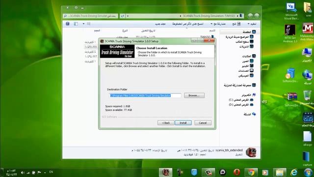 تحميل وثبيت لعبة SCANIA Truck Driving Simulator للمسافات الطويله смотреть онлайн