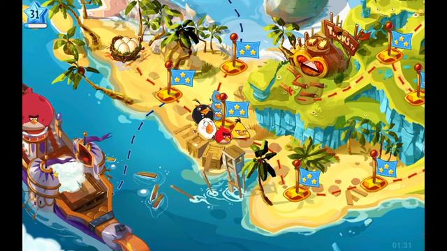 Angry Birds Epic: South Beach 2 & 3 смотреть онлайн