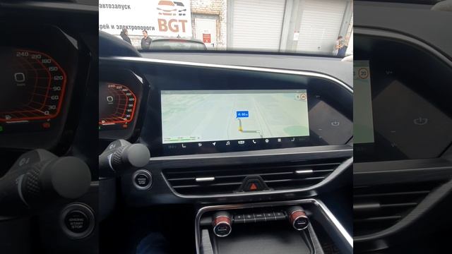 Обзор прошивки магнитолы Geely Tugella от GMCustoms