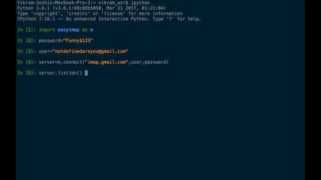 How to receive E-Mails Using Python | Less Than 10 Lines of Code | Using EasyImap Module смотреть онлайн