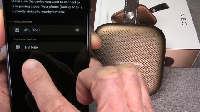 PAIRING Harman Kardon NEO to an ANDROID PHONE (How to) смотреть онлайн