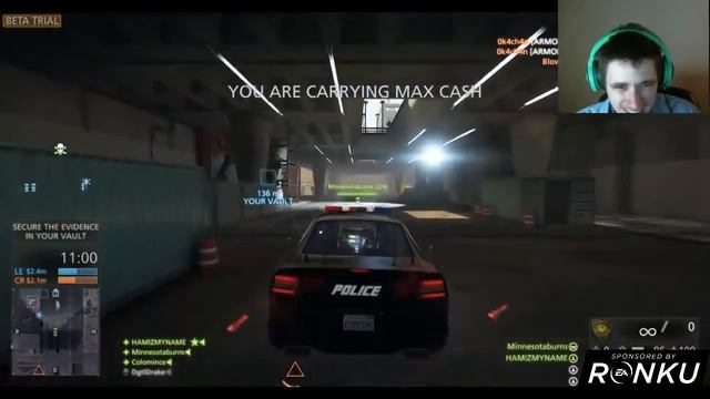 Funny Moments & Fails "Battlefield Hardline Beta Gameplay" смотреть онлайн