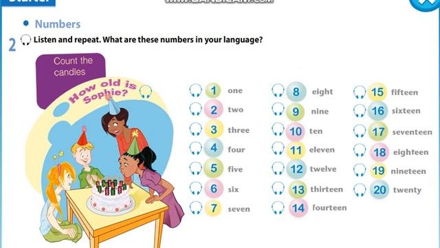 Excel 5 starter Numbers listening смотреть онлайн