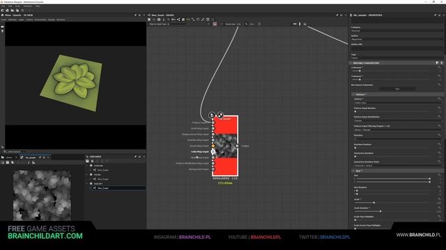 (Game-Ready) LEAF Texture in Substance Designer in 10 minutes (2x speed) PBR Cartoon Leaf Texture смотреть онлайн