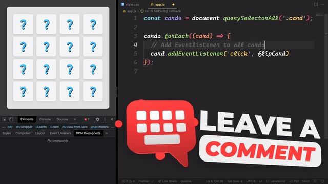 ?How to Create an Amazing Memory Card Game | CSS & JavaScript? смотреть онлайн