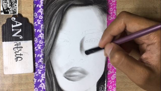 Face Sketch on 1/4th of A4 Sheet | Part-1 | ( Day 34 | Video 34 ) смотреть онлайн