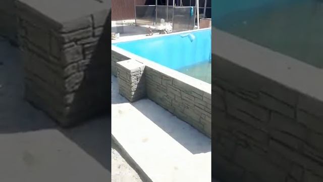 #Печатная штукатурка #имитация камня. А вы такое видели?))) смотреть онлайн