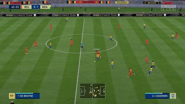 How to get real brazil team in FIFA 20 - Fifa 20 Brazil vs Belgium смотреть онлайн