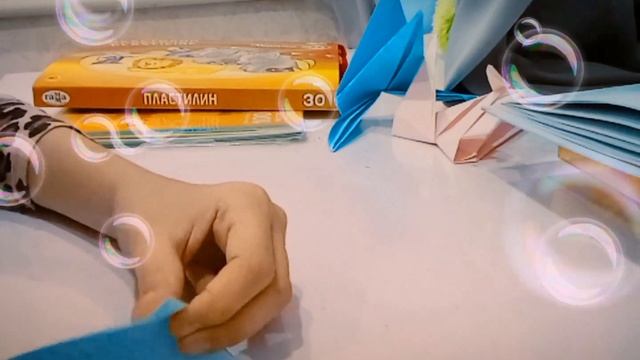 ОРИГАМИ ЖУРАВЛИК, моё первое видео (жду долго) ? смотреть онлайн