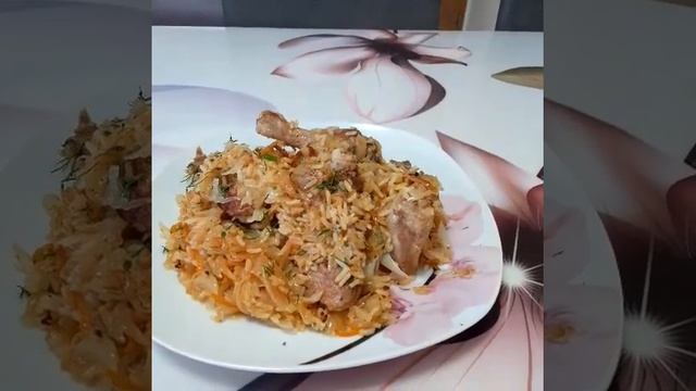 УТКА ТУШЁНАЯ С КАПУСТОЙ ЛУКОМ И РИСОМ. ЭТО БЛЮДО ВАС ПРИЯТНО УДИВИТ. смотреть онлайн
