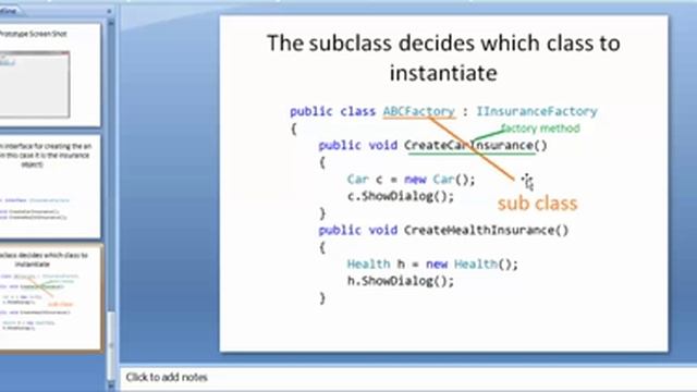 Factory Method Design Pattern C# implementation смотреть онлайн