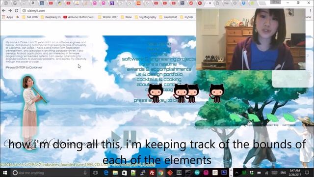 Wrote a 2d Javascript mini-game of myself loool смотреть онлайн