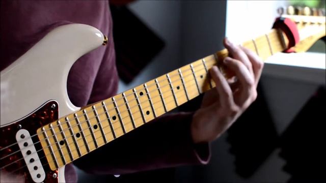 '99 Schecter Custom Shop Traditional guitar and Kemper Amp Strat Crunch tones смотреть онлайн